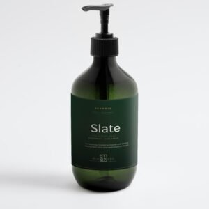 Slate, Peppermint & Dark Cedar